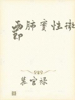 两肺实性微小结节封面