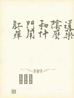 肛门和阴道中间痒用什么药