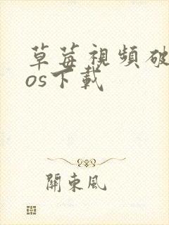 草莓视频破解ios下载