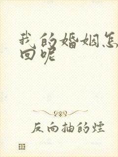 我的婚姻怎么挽回呢封面