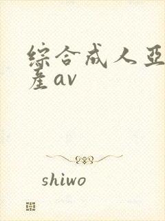综合成人亚洲国产av