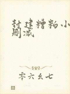 封建糟粕小说无删减