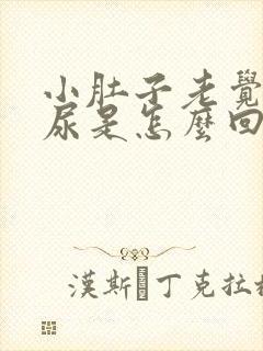 小肚子老觉得有尿是怎么回事