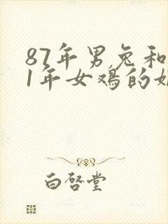 87年男兔和81年女鸡的姻缘封面