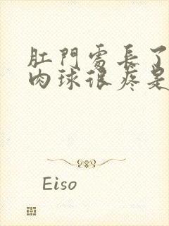 肛门处长了一个肉球很疼是怎么回事