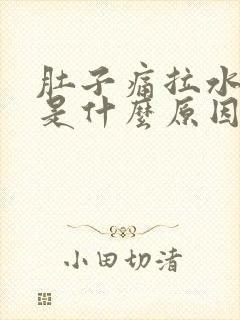 肚子痛拉水样便是什么原因