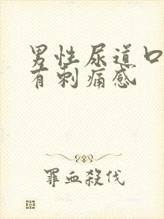 男性尿道口红肿有刺痛感封面