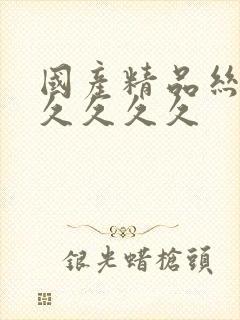 国产精品丝袜久久久久久