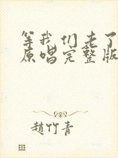 等我们老了以后原唱完整版