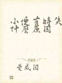 小便有时失禁是什么原因