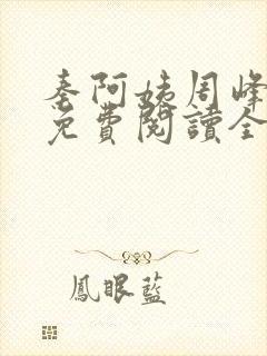 秦阿姨周峰小说免费阅读全文封面