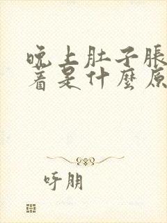 晚上肚子胀睡不着是什么原因封面