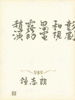 赵露思和彭冠英演的电视剧叫什么