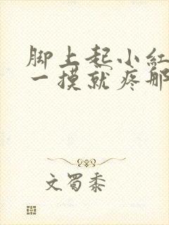 脚上起小红痘痘一摸就疼那是什么封面