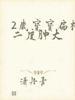 2岁宝宝扁桃体二度肿大