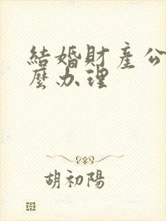 结婚财产公证怎么办理