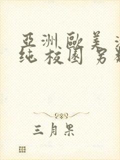 亚洲 欧美 清纯 校园 另类