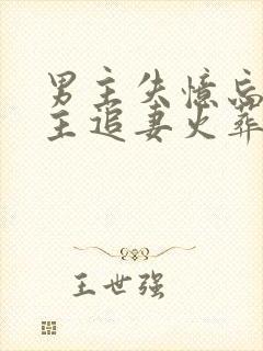 男主失忆忘了女主追妻火葬场