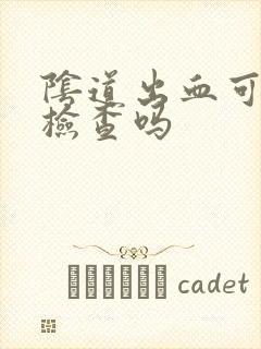 阴道出血可以做检查吗