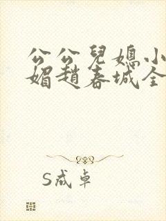 公公儿媳小说苏媚赵春城全文阅读封面