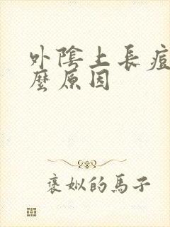 外阴上长痘痘什么原因