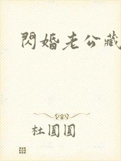 闪婚老公藏不住