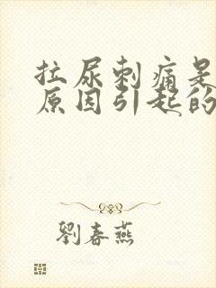 拉尿刺痛是什么原因引起的