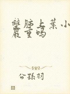 双肺上叶小结节严重吗封面