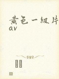 黄色一级片成人av