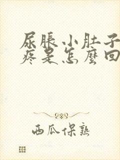 尿胀小肚子就会疼是怎么回事