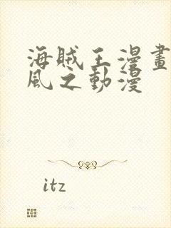 海贼王漫画连载风之动漫封面