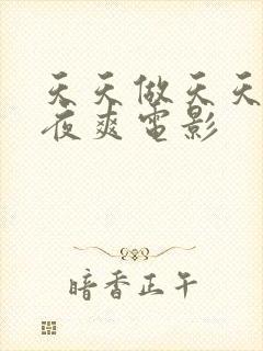 天天做天天爱夜夜爽电影