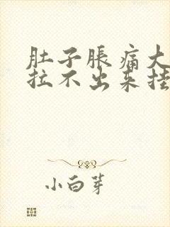 肚子胀痛大便又拉不出来挂什么科