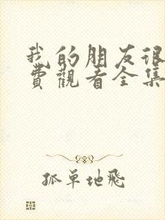 我的朋友很少免费观看全集