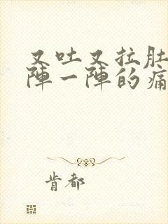 又吐又拉肚子一阵一阵的痛什么原因