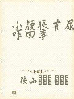 小腹胀有尿意是咋回事