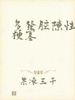 多发腔隙性脑内梗塞