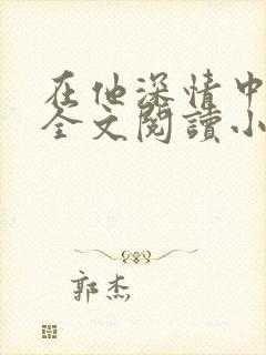 在他深情中陨落全文阅读小说封面