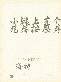 小腿上有个小硬疙瘩按压疼