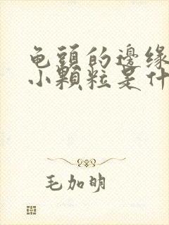 龟头的边缘长的小颗粒是什么原因