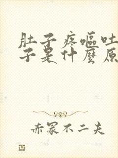 肚子疼呕吐拉肚子是什么原因引起的封面