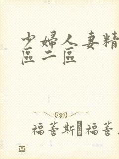 少妇人妻精品一区二区