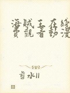 海贼王在线看免费观看动漫