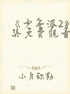 《少年派2》全集免费观看完整版