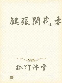 腿张开我要进来封面