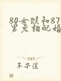 80女猴和87男兔相配婚姻如何