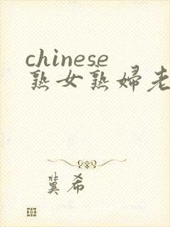 chinese熟女熟妇老女人