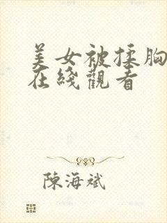 美女被揉胸视频在线观看