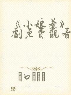 《小娘惹》电视剧免费观看全集