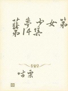 菲梦少女第二季第14集